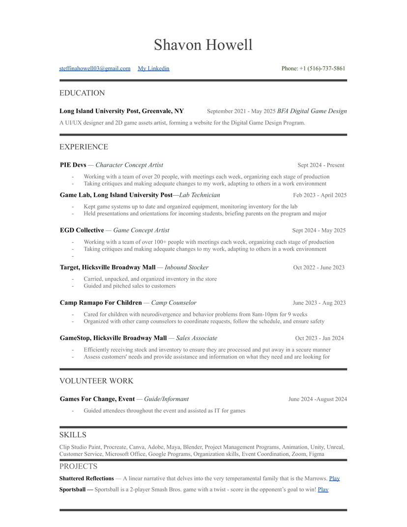 Resume